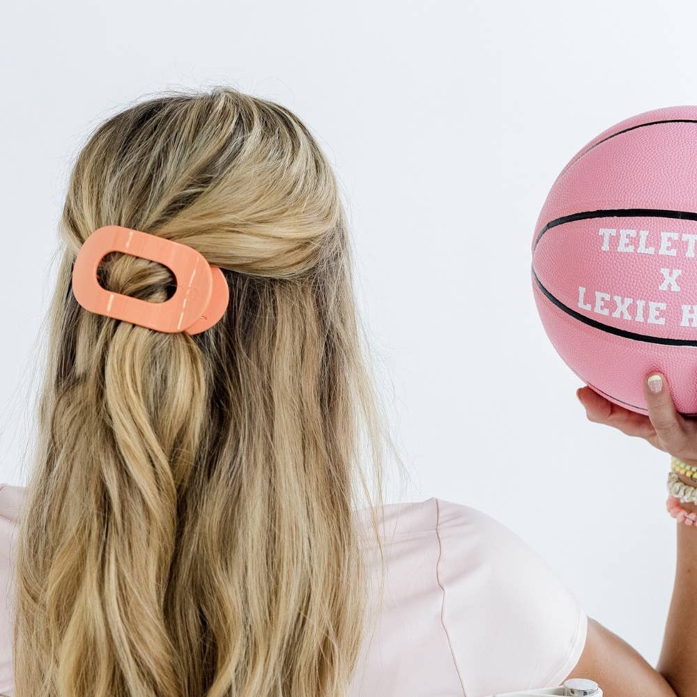 TELETIES - Lexie Hull Medium Flat Round Hair Clip