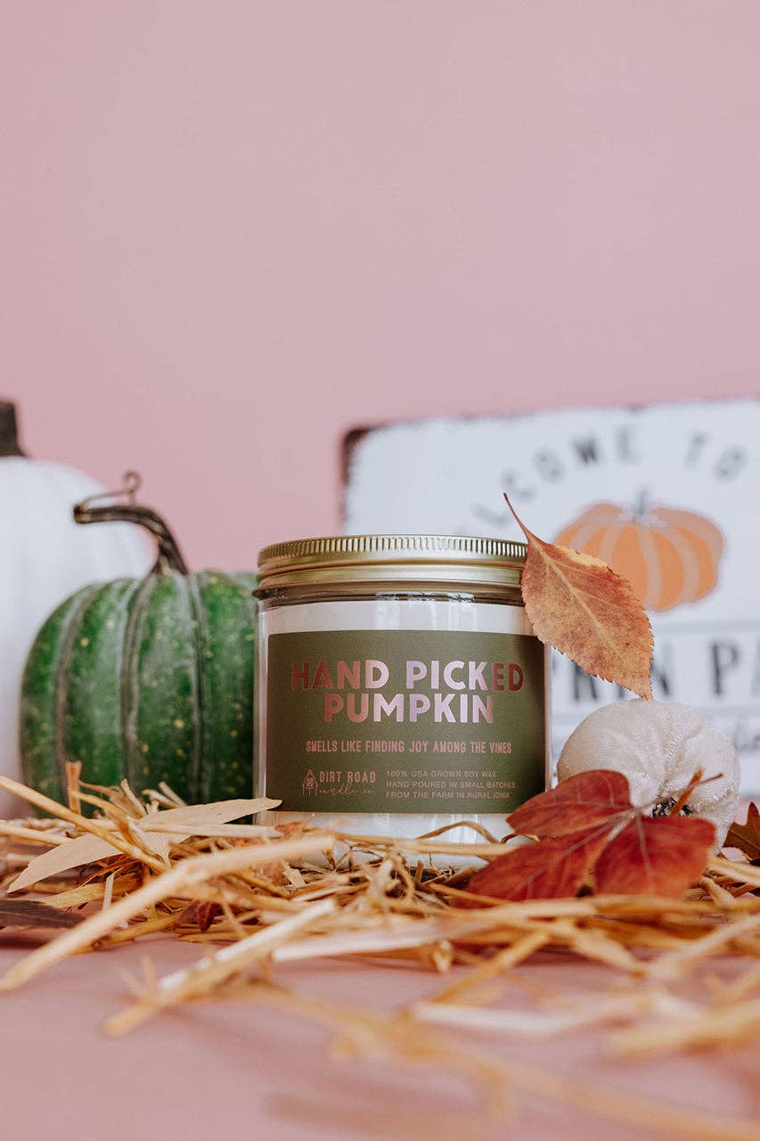 Dirt Road Candle Co - Hand Picked Pumpkin Candle