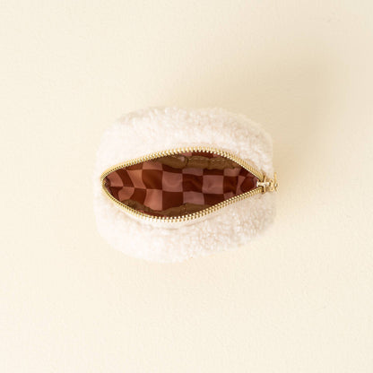 The Darling Effect - Circle Teddy Pouch-Football