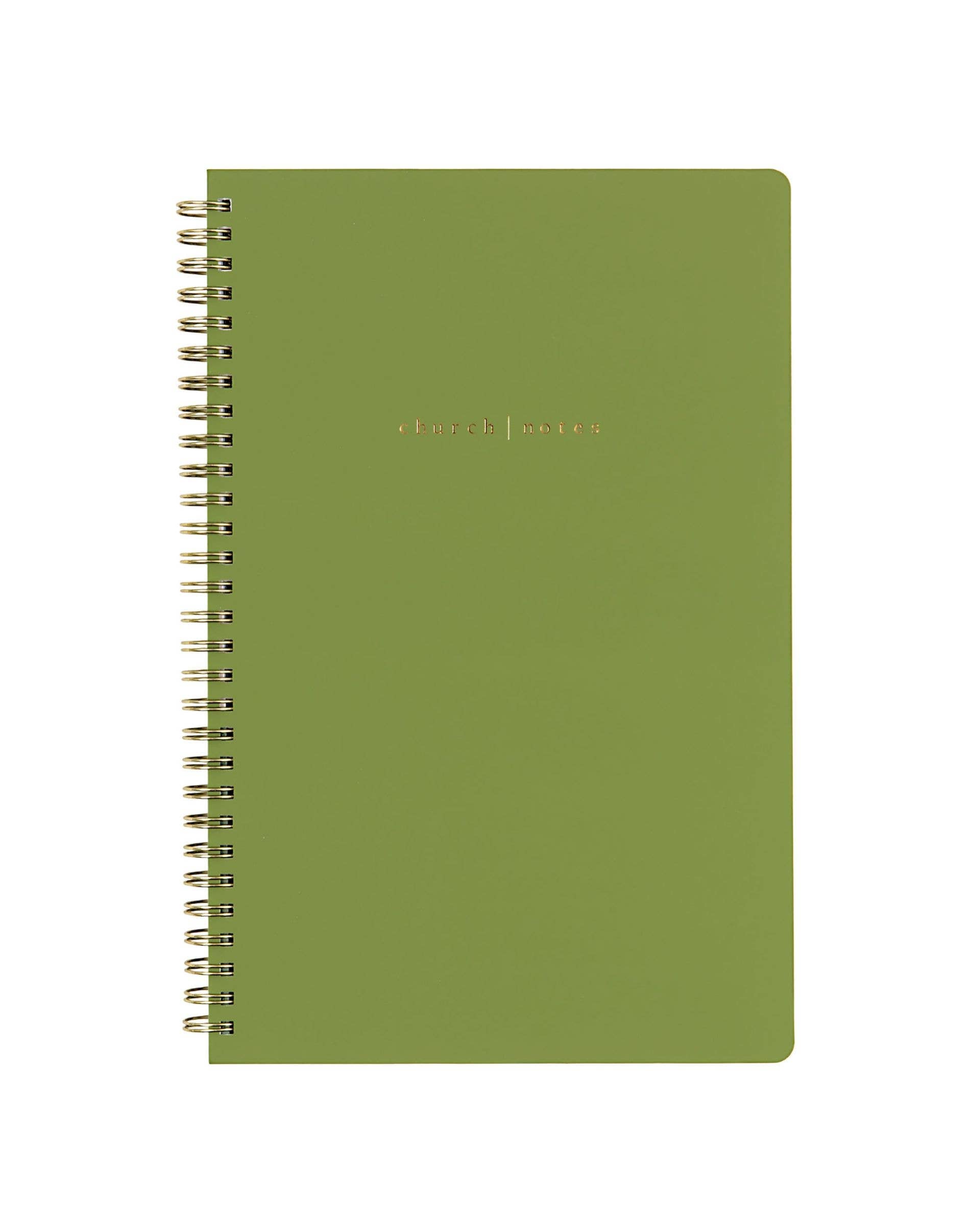 Church Notes Co. - Olive Church Notes Bible Reference Notebook
