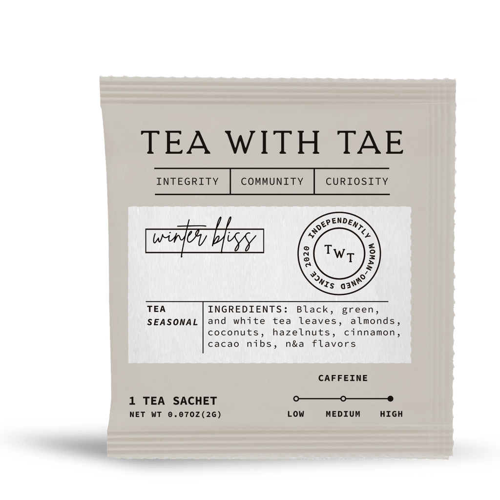 Tea with Tae - 🎄 Winter Bliss Holiday Tea - Individually Wrapped Tea Bag