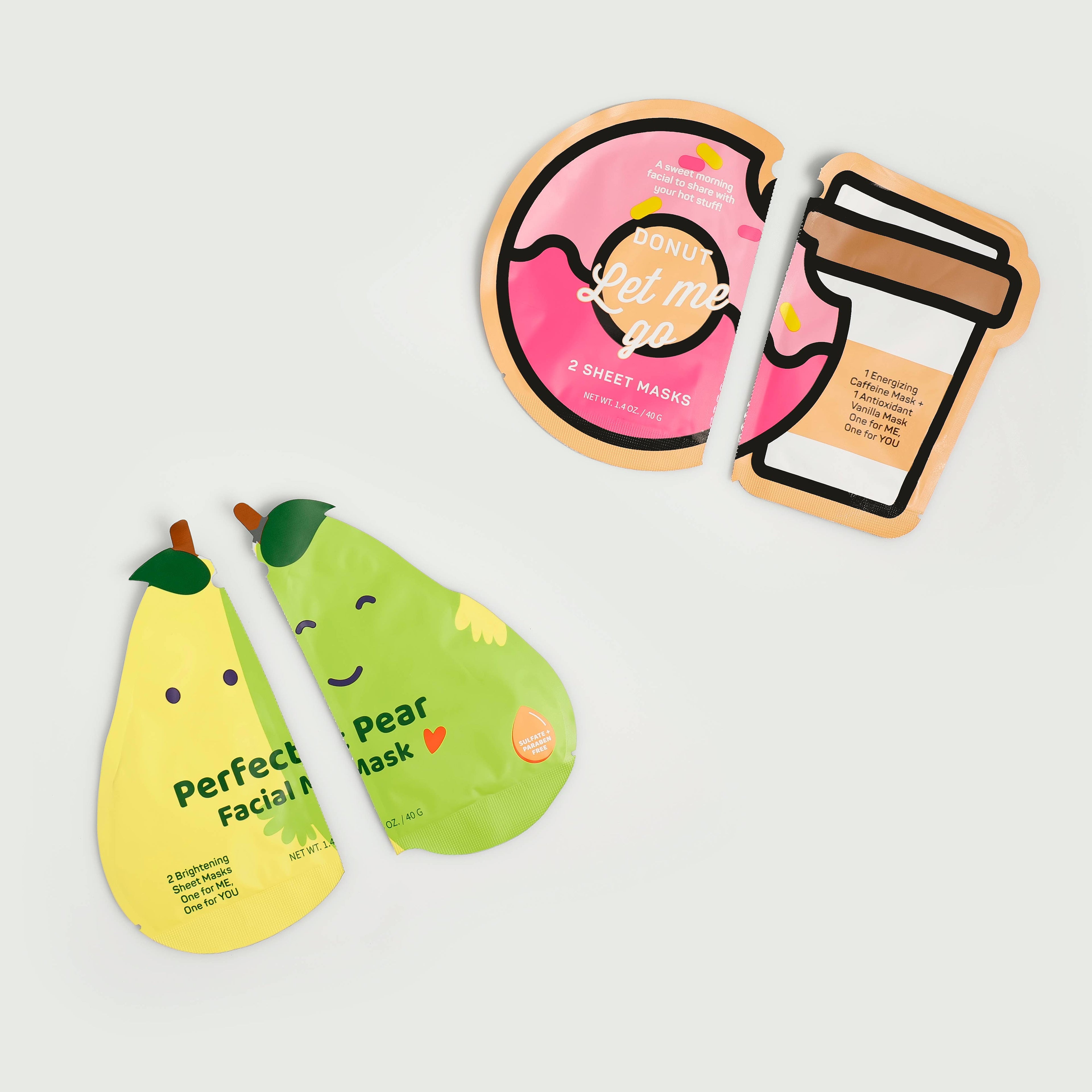 My Spa Life - Donut Let Me Go & Perfect Pear Face masks