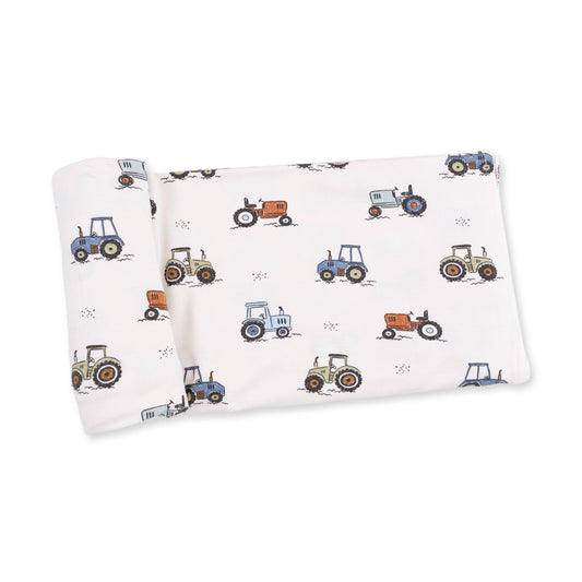 Angel Dear - Future Farmer - Swaddle Blanket