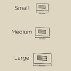 TELETIES - Flat Rectangle Hair Clip | Small | Merry Pinkmas