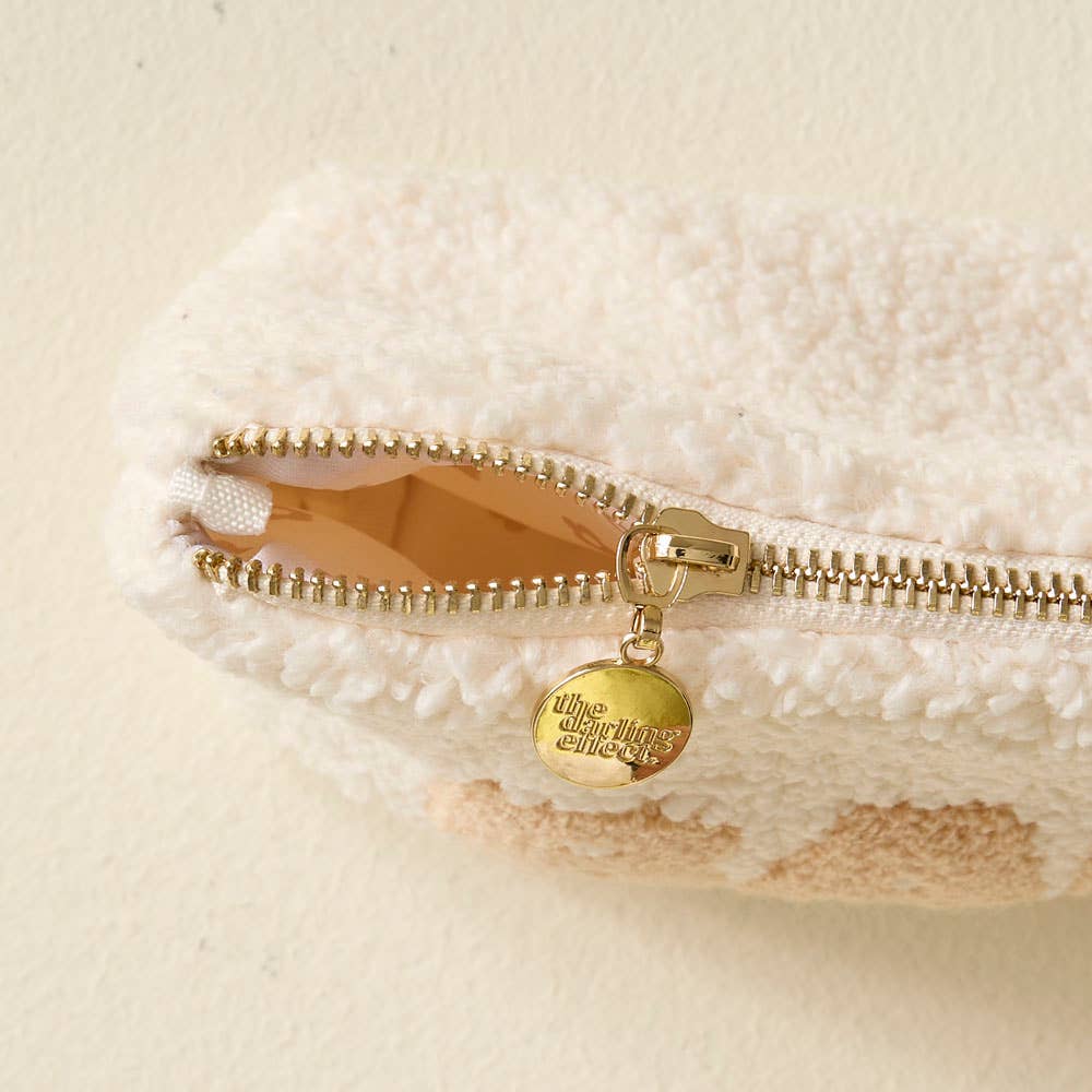 The Darling Effect - Cream Teddy Pouch - Baby