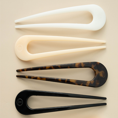 TELETIES - French Hair Pin Tortoise