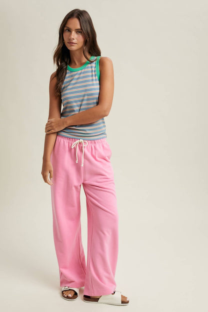 Palm Springs Stripe Knit Tank