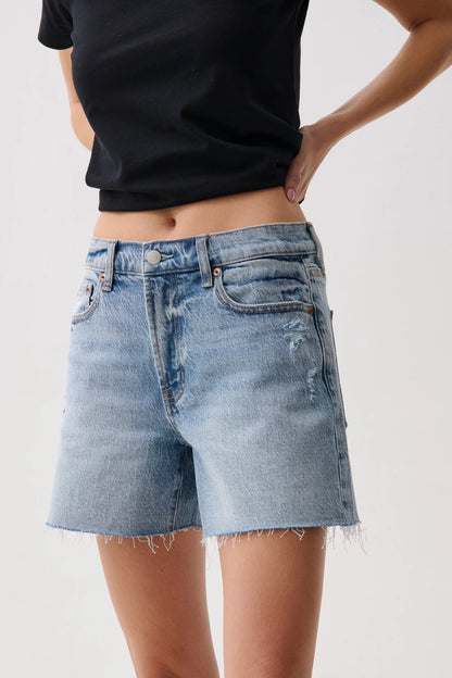 Pistola Kennedy Mid-Rise Shorts - Normandy Vintage