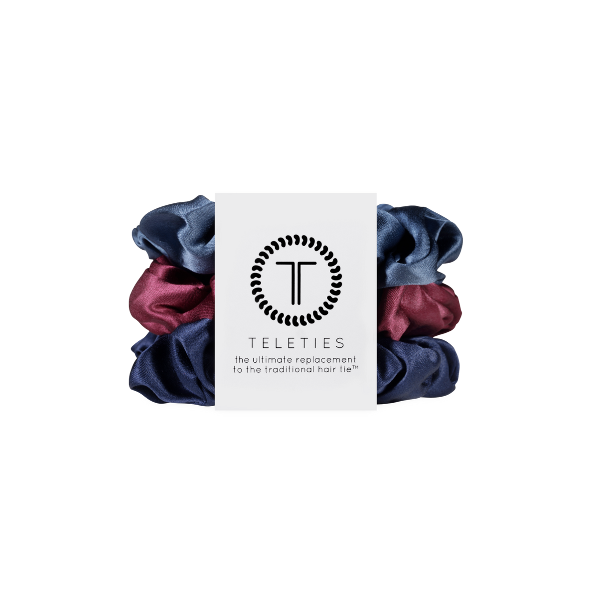 TELETIES - Autumn Assortments Large Silk Scrunchie