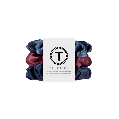 TELETIES - Autumn Assortments Large Silk Scrunchie