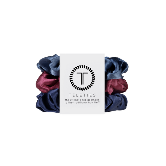 TELETIES - Autumn Assortments Large Silk Scrunchie