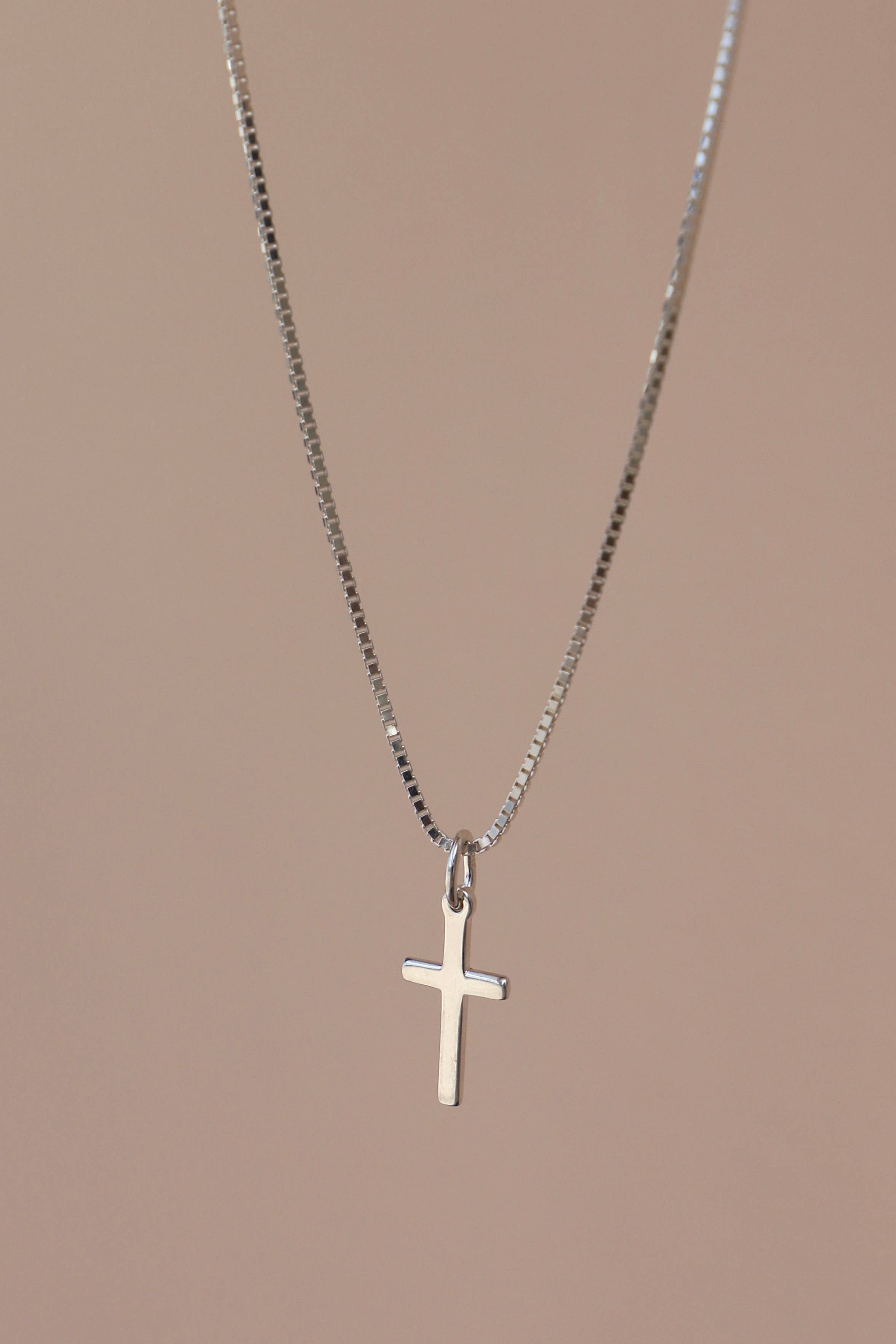 Katie Waltman Jewelry - SILVER CROSS CHARM