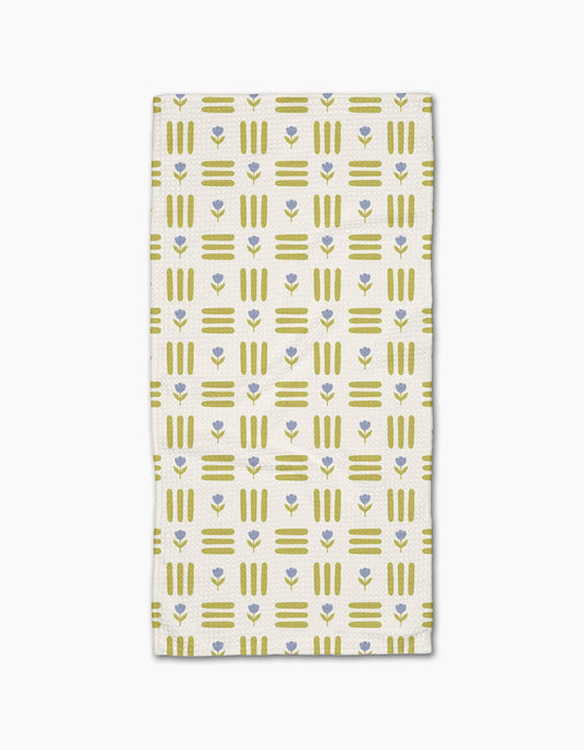 Geometry - Scandi Garden Bar Towel