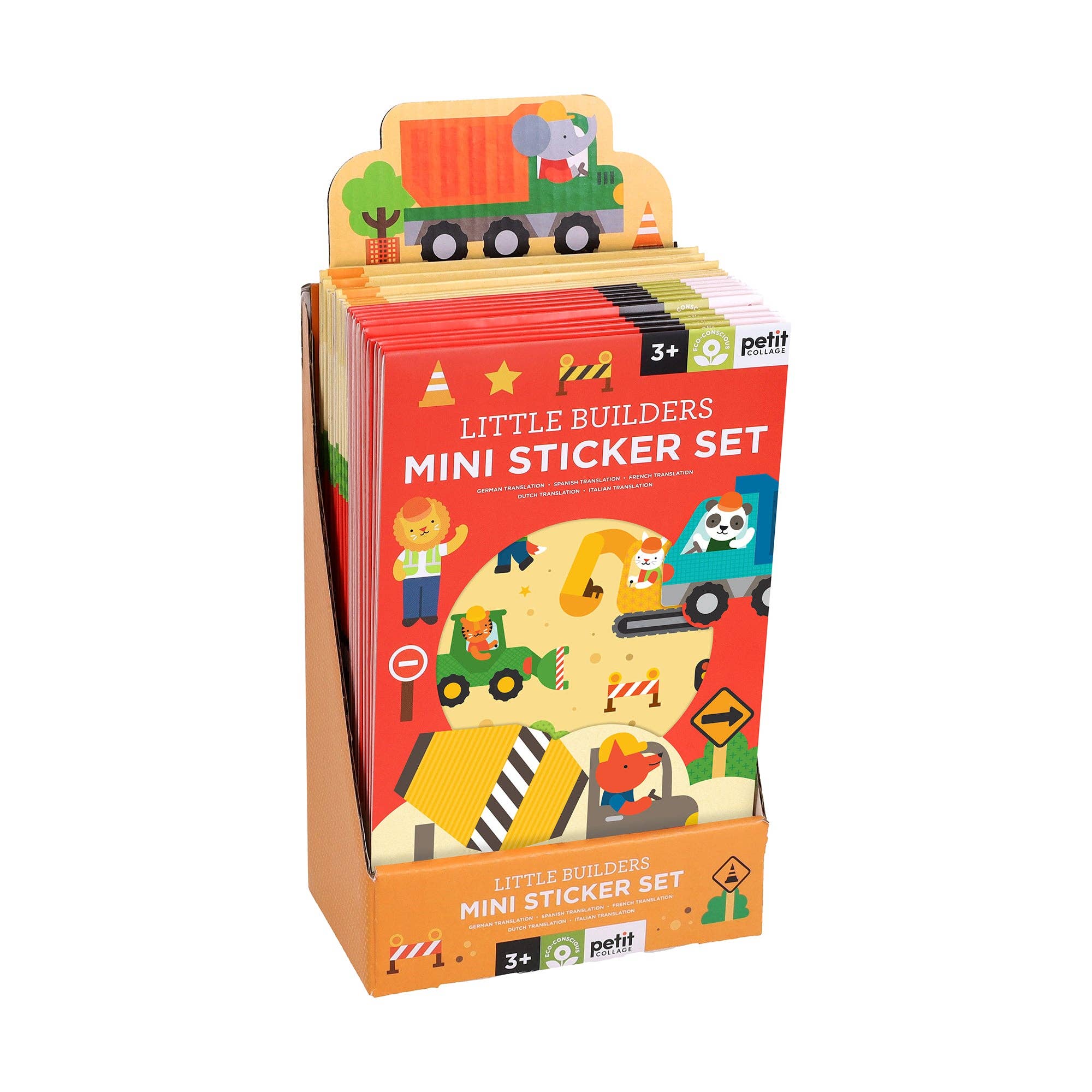 petit collage - Mini Sticker Set: Little Builders