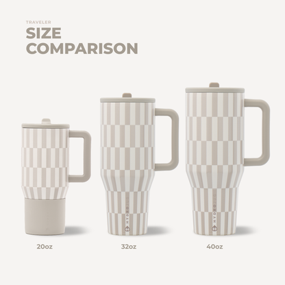 HydroJug - Latte 32oz Traveler Tumbler