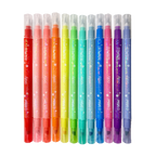 OOLY - Switch-Eroo Sparkle Glittery Color Changing Markers- 12 pc