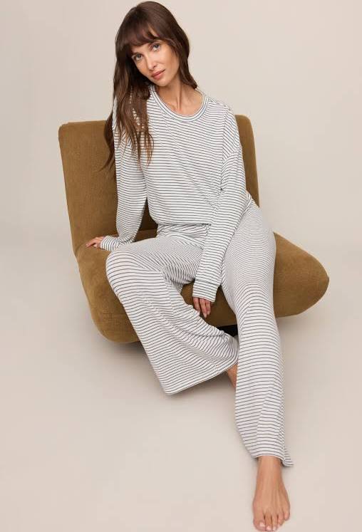 Z Supply Classic Stripe Lounge Pant - Eclipse