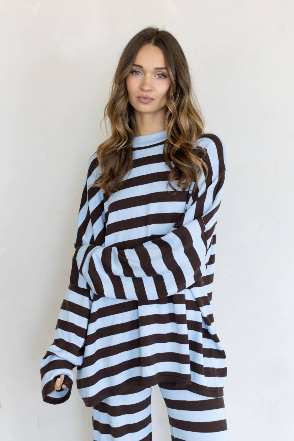 Brooklyn Stripe Lounge Top
