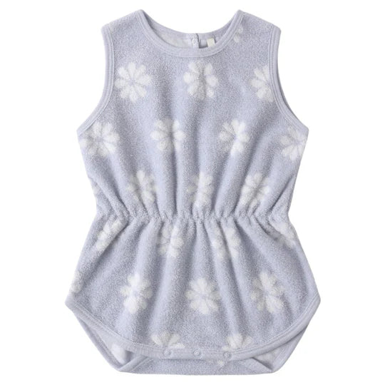 RYLEE + CRU CINCH PLAYSUIT - PERIWINKLE DAISY