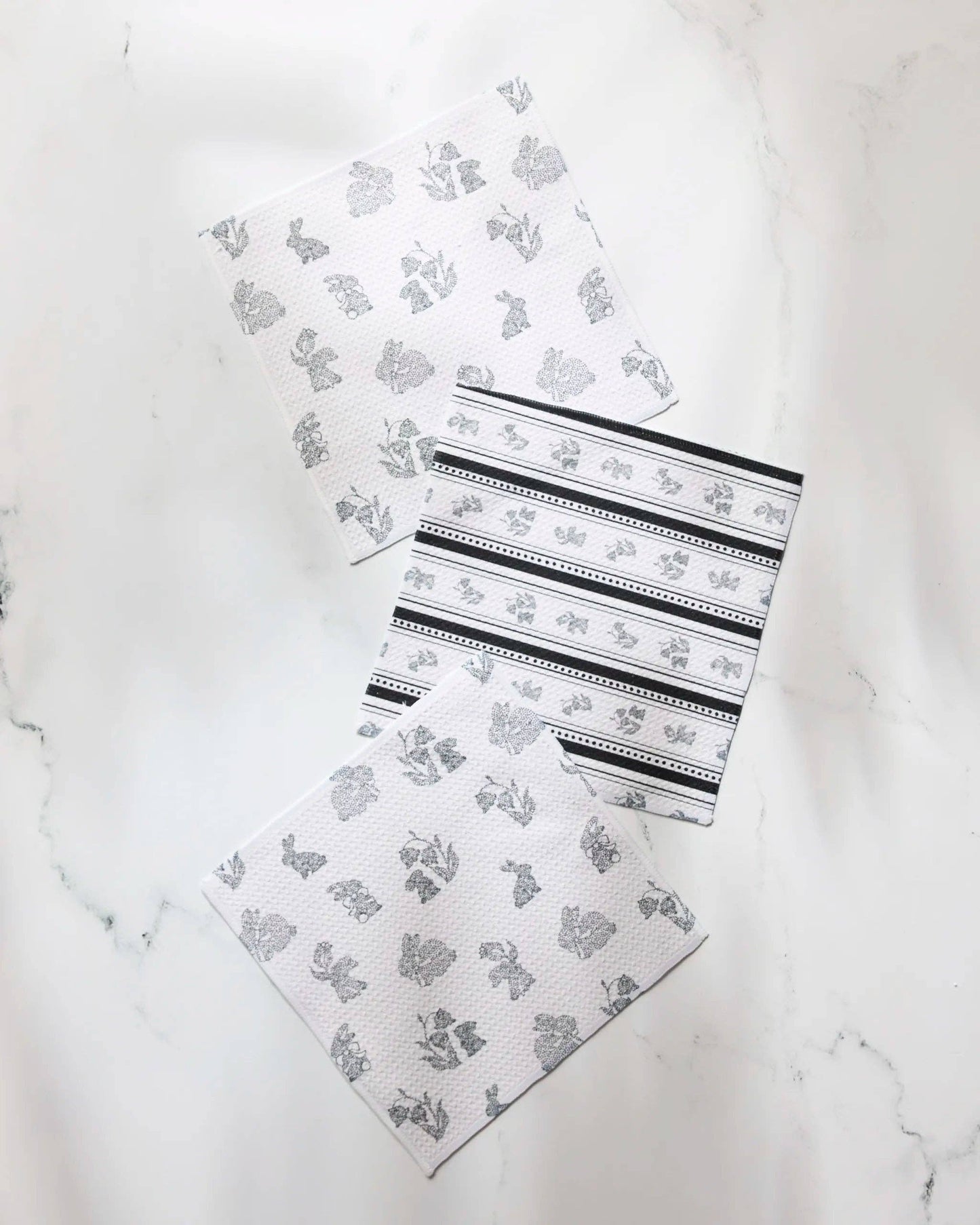 Geometry - Bunny Dots Dishcloth Set