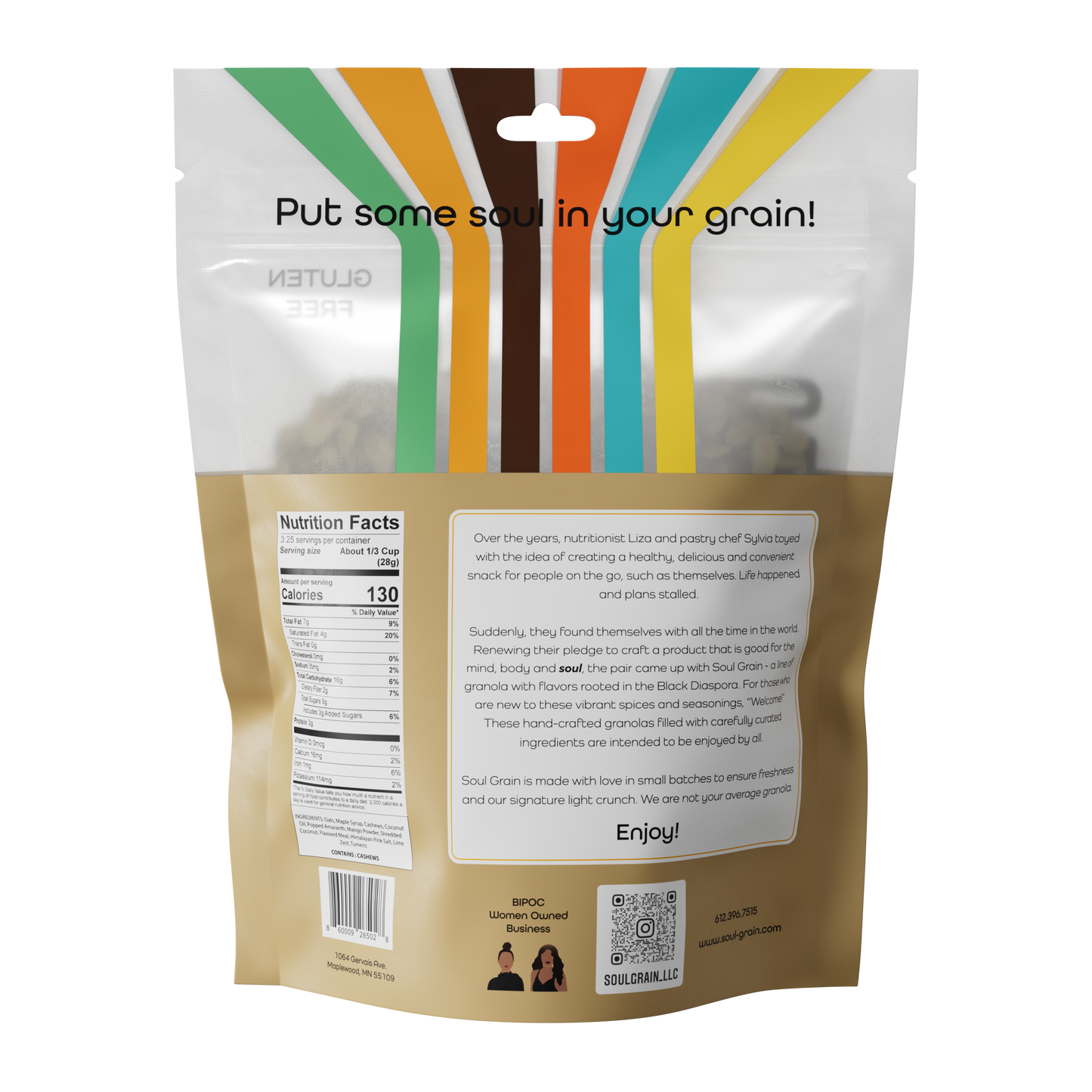 SOUL GRAIN - Coco Mango Granola