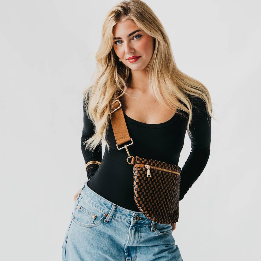 Pretty Simple - Westlyn Woven Bum Bag - Assorted Colors