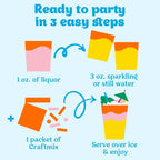 Craftmix - Spiked Apple Cider Cocktail / Mocktail Mixer -Single Packets