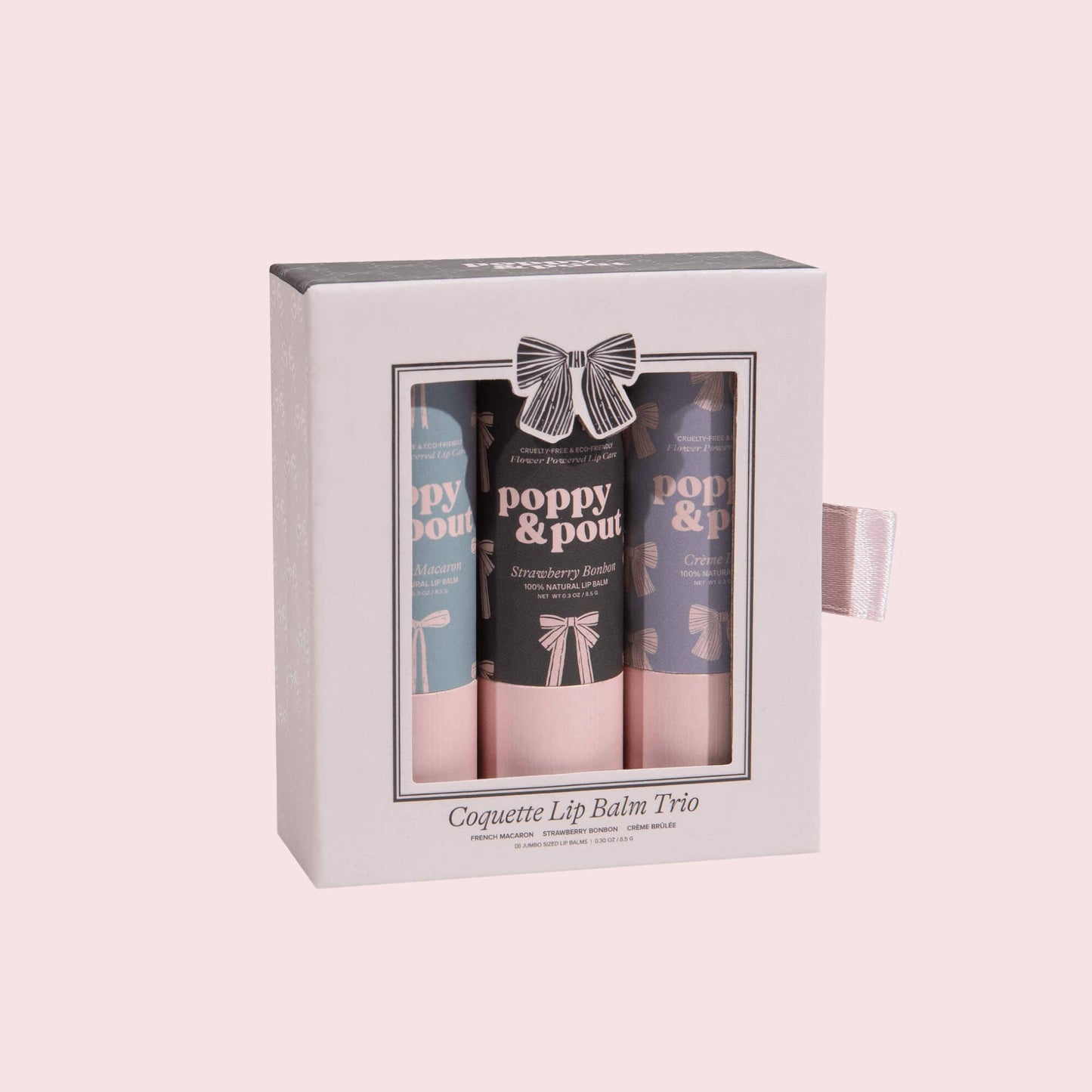 Poppy & Pout - Gift Set, Coquette Lip Balm Trio