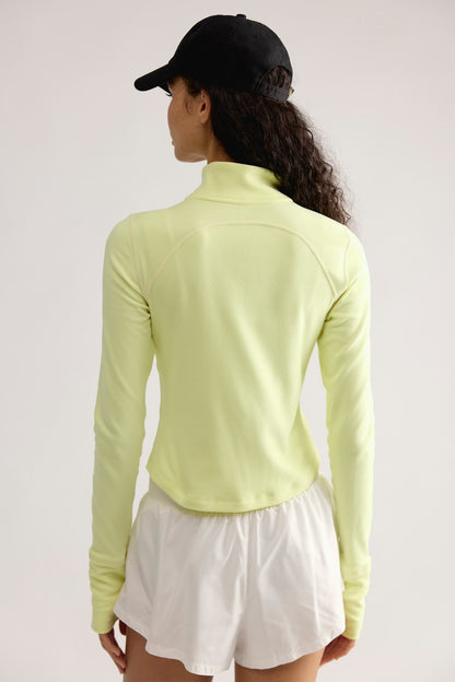 fp movement - Retro Rider 1/2 Zip Vapor Lime