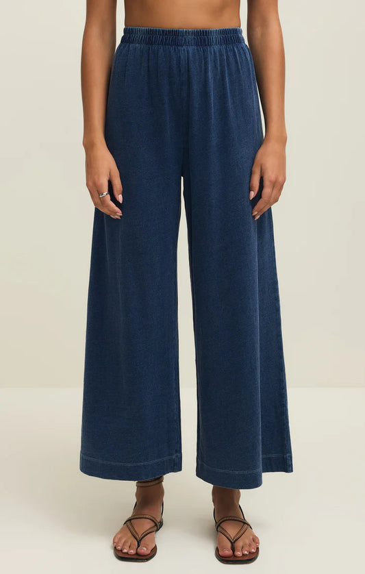 Z Supply Scout Jersey Denim Pant - Indigo