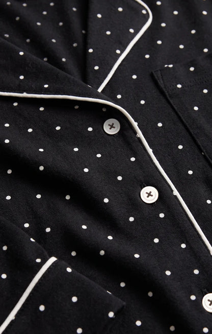 Z Supply Luxe Dot PJ Lounge Top