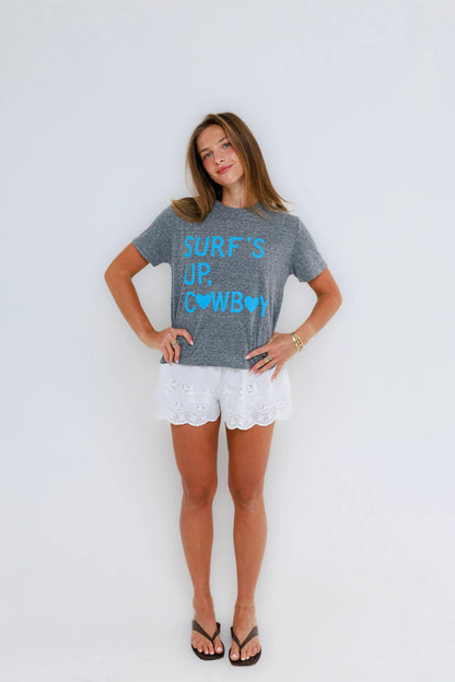 Sunny Somewhere - Surf's Up Cowboy Everyday Tee