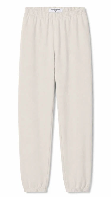 perfectwhitetee- johnny french terry easy sweatpant - whitecap grey