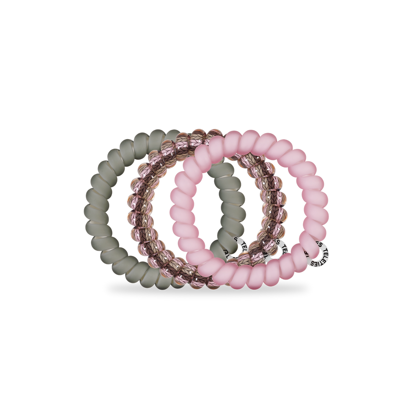 TELETIES - Spiral Hair Coils | Large | Sage It Ain't So Hair Ties