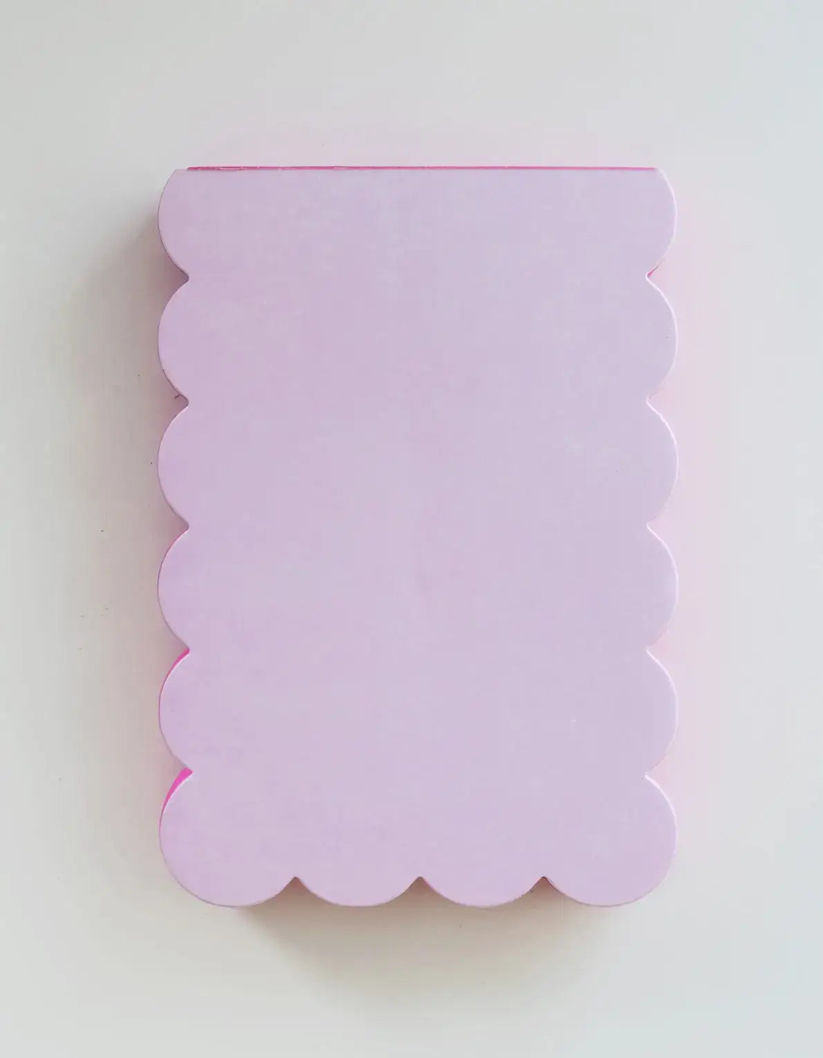 Idlewild Co. - Scalloped Shaped Notepad | Lilac + Hot Pink