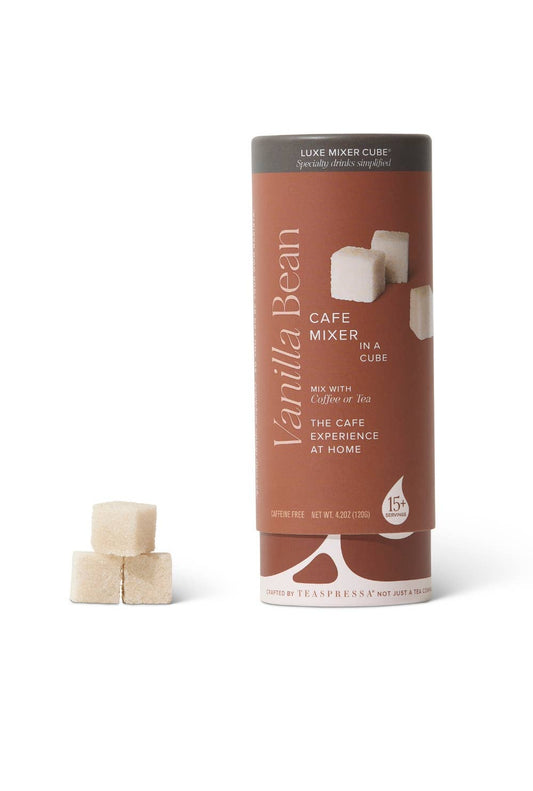 TEASPRESSA | LUXE Mixer Cube - Vanilla Bean | Tallboy