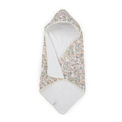 Little Unicorn - Infant Hooded Towel - Pressed Petals