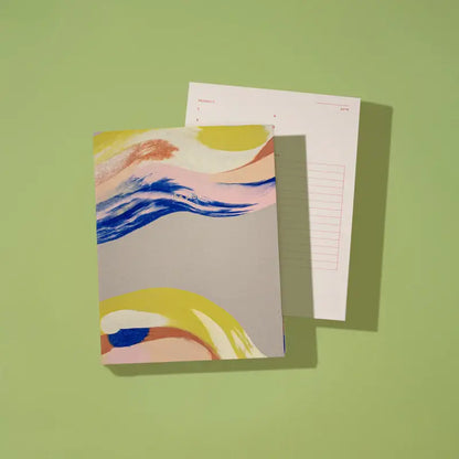 Moglea - Citron Hand Painted Folio