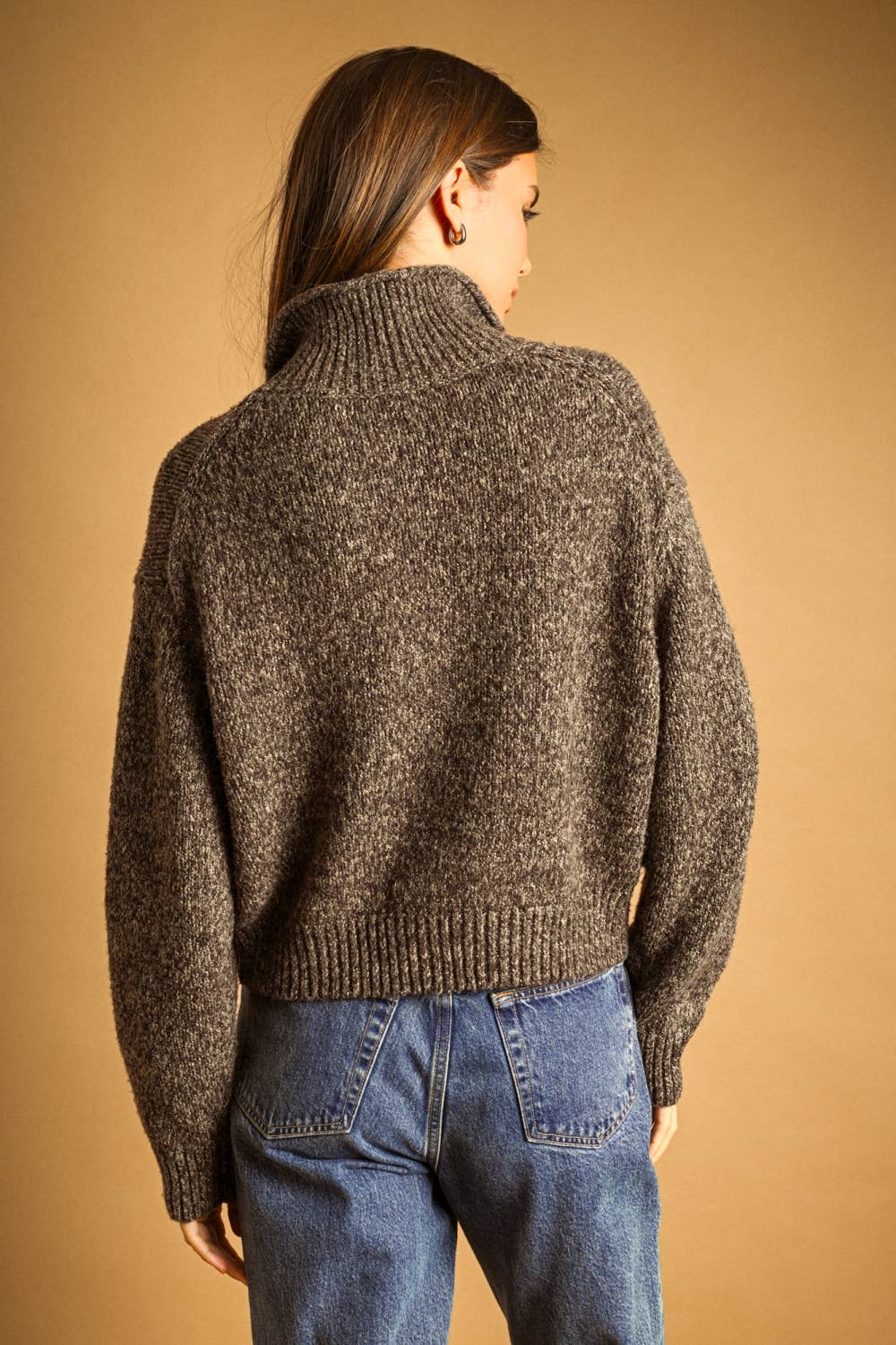 Frankie Cardigan Sweater w/ Toggle Closure - Oatmeal