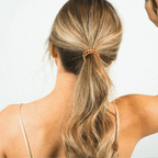 TELETIES - Spiral Hair Coils | Large | Millennial Pink Hair Ties