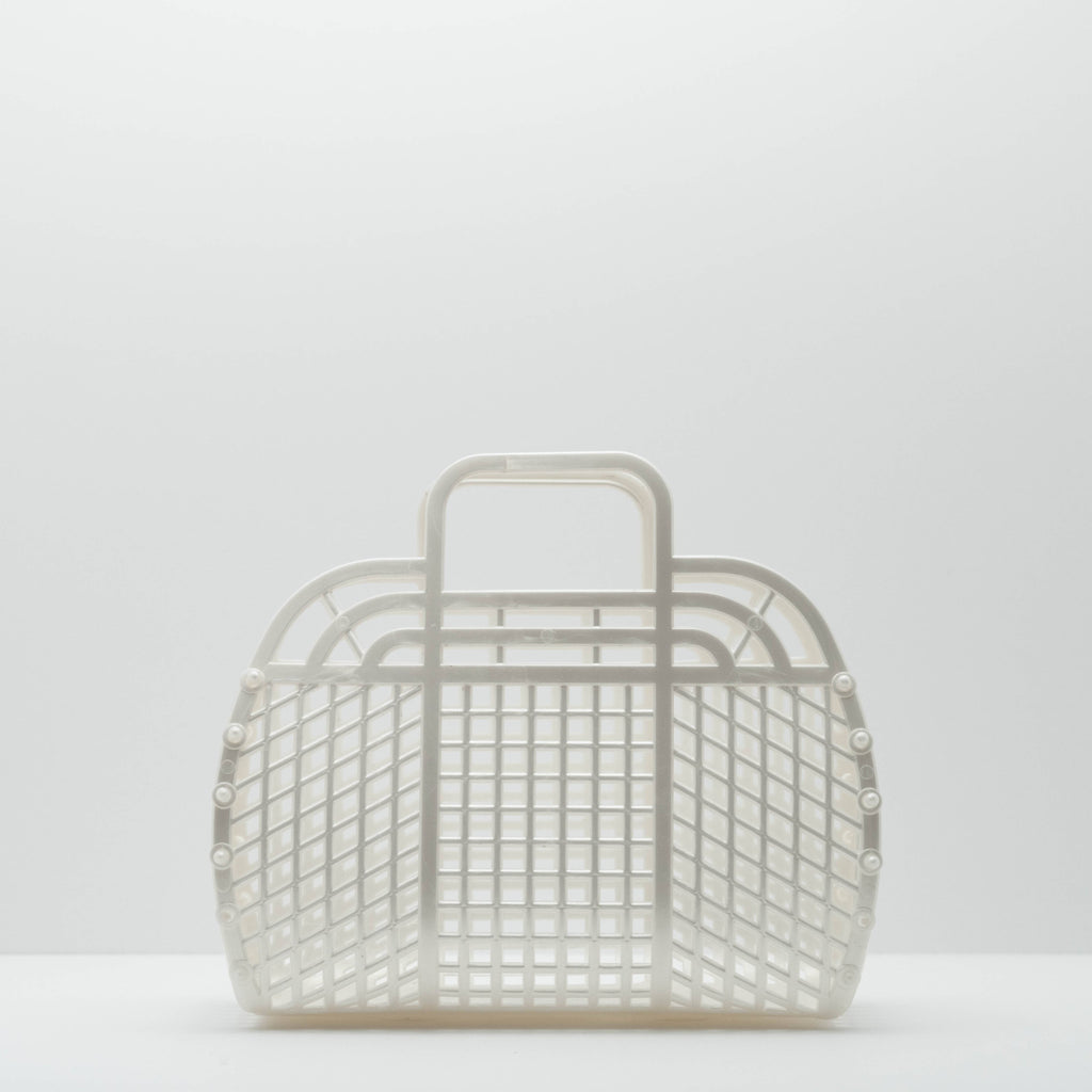 JustforZo boutique, Inc. - Medium Retro Jelly Baskets, Bags - 𝙈𝙖𝙙𝙚 𝙞𝙣 𝙐𝙎𝘼!