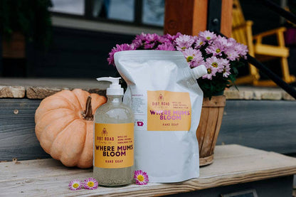 Dirt Road Candle Co - Where Mums Bloom Hand Soap