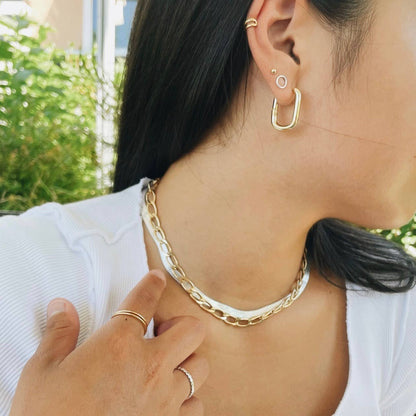 Something Silver - 5.5mm Silver Herringbone Chain