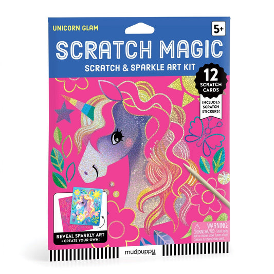 Chronicle Books - Unicorn Glam Scratch Magic