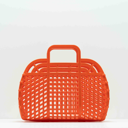 JustforZo boutique, Inc. - Medium Retro Jelly Baskets, Bags - 𝙈𝙖𝙙𝙚 𝙞𝙣 𝙐𝙎𝘼!