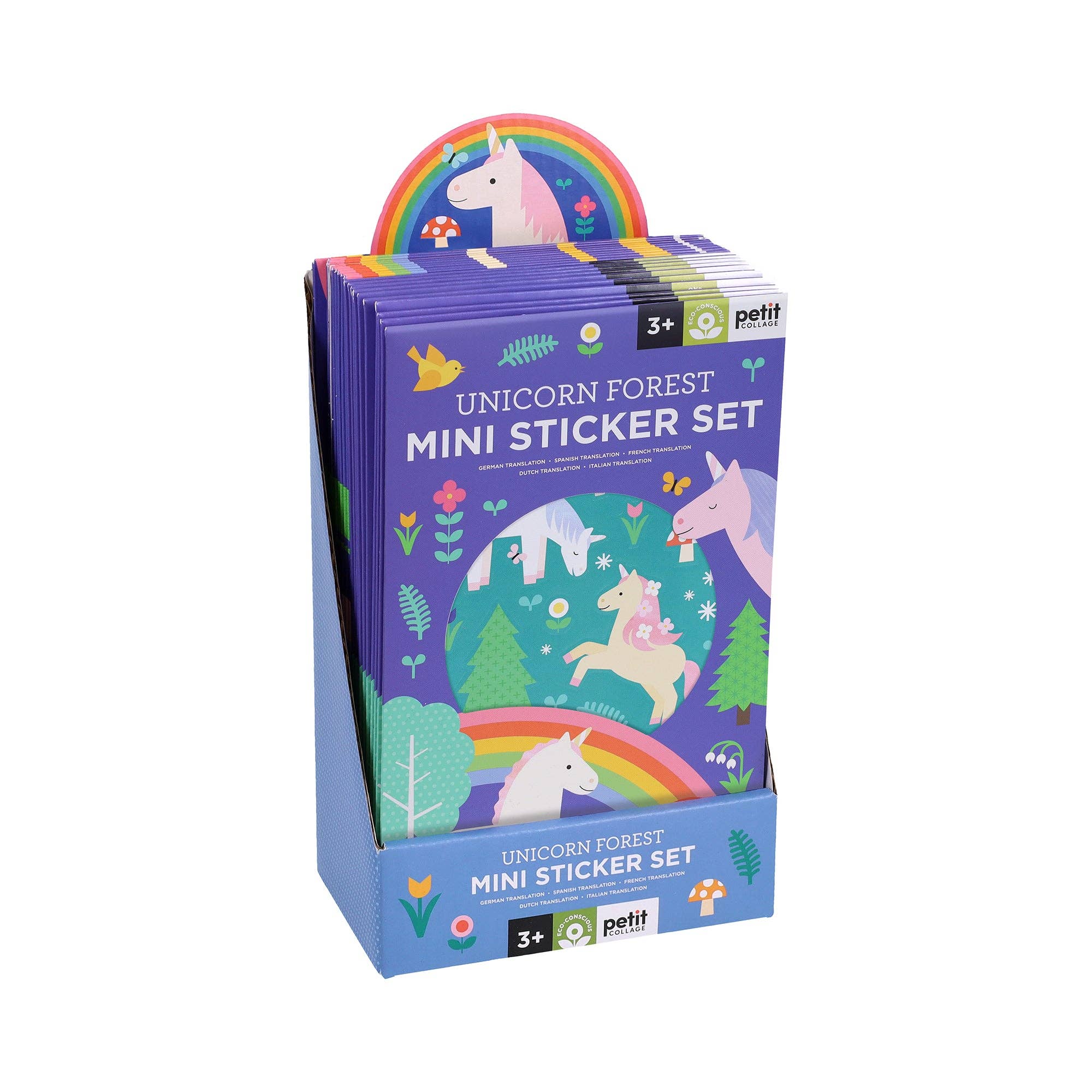 petit collage - Mini Sticker Set: Unicorn Forest