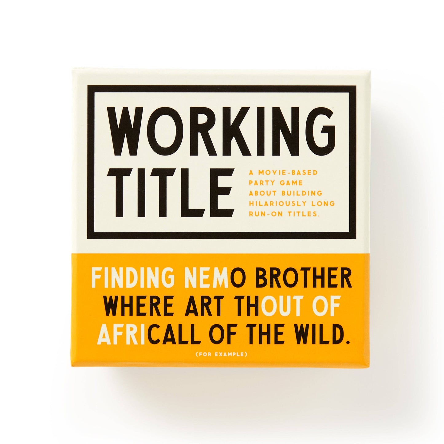 Chronicle Books - Brass Monkey Working Title Game