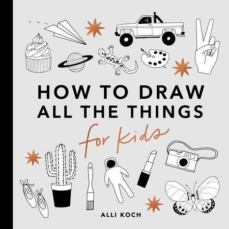 How to Draw Books for Kids: All The Things