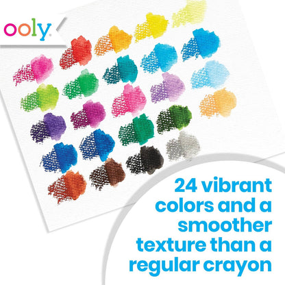 OOLY - Smooth Stix Watercolor Gel Crayons - Set of 6 Colors