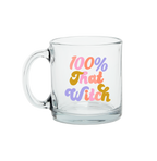 Talking Out of Turn - Halloween Glass Mug